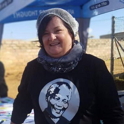 CEO Joanne for Mandela Day outreach